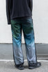 【Licht Bestreben】"3Dグラフィカルチュールレイヤーパンツ"